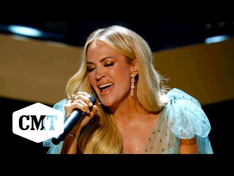Carrie Underwood Performs "Go Rest High On That Mountain" | CMT Giants: Vince Gill