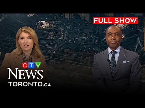 Fire in Markham destroys four townhouses | CTV News Toronto at Noon for Mar. 25, 2025