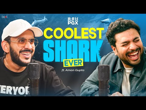 ⁠Indian Startups, Reality of Shark Tank & Building a 10000Cr+ Company | Aman Gupta #PGX105