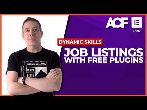 Elementor Pro + FREE plugins = Custom Job Listings (ACF & more)