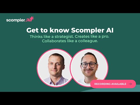 Webinar: Launch of Scompler AI