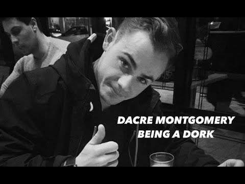 dacre montgomery being a dork for 6 minutes at 32 seconds straight