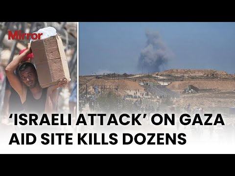 DOZENS KILLED in 'Israeli attack' near Gaza aid distribution site