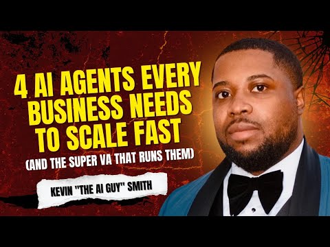 4 AI Agents Every Business Needs to Scale Fast (and The Super VA that Runs Them)
