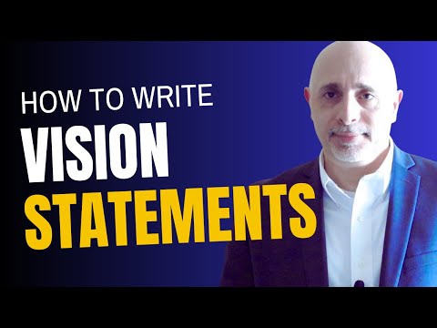How to Write Vision Statements For Your Team