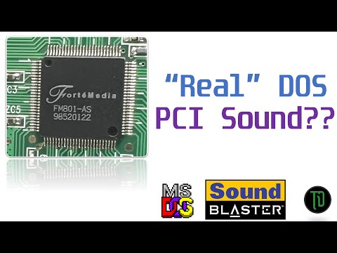 ForteMedia FM801 - Real-mode MS-DOS PCI sound card. Is it an alternative to ESS Solo-1 ?