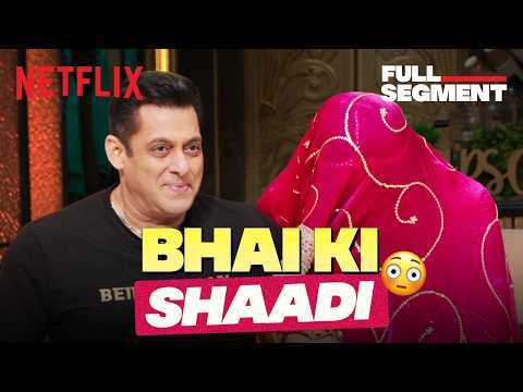 Salman Khan RUNS AWAY From Bride Krushna?! 🤣 | TGIKS | Netflix India