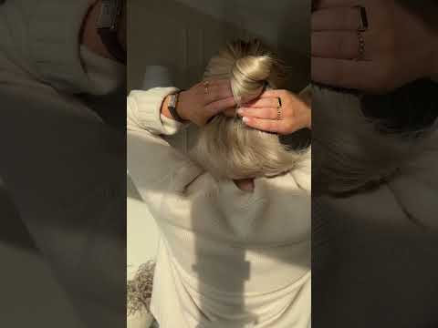 Short hair claw clip styling idea! ✨ #shorthairstyles #shorthairstyling