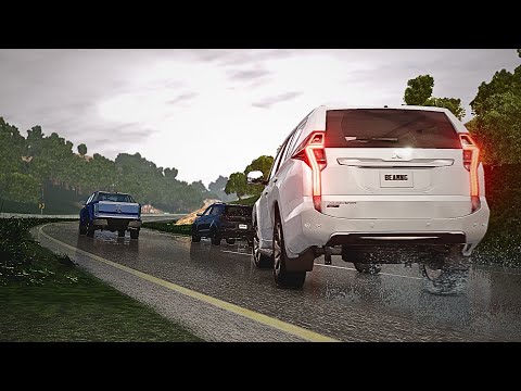 BeamNG Drive - Hydroplane and Icy Crashes #6