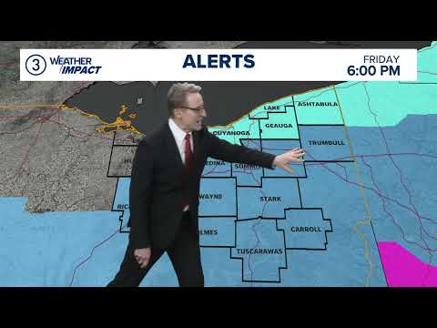 Northeast Ohio Weather Impact forecast: Impactful snow and cold on the way this weekend