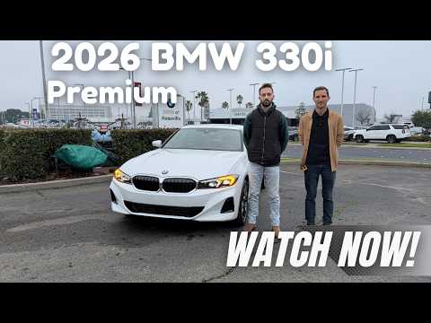 2026 BMW 330i xDrive with Premium Package
