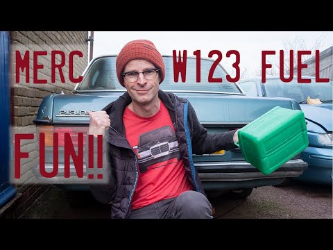 Mercedes W123 - more fuel system shenanigans
