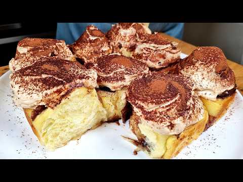 I can't believe how good these are! Tiramisu cinnamon rolls you NEED to try