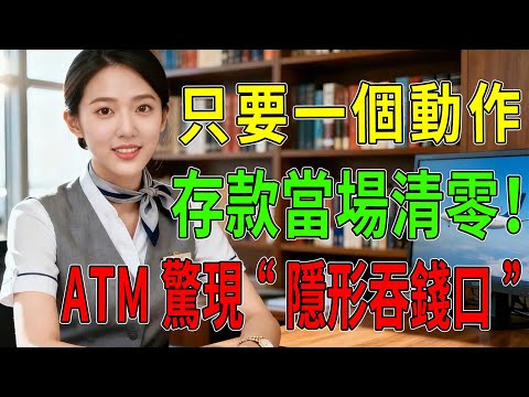 驚天騙局！卡還在，錢卻瞬間蒸發！專家緊急警告：ATM驚現“隱形吞錢口”，只要一個動作，存款當場清零！#ATM诈骗#提款机诈骗#盗领# ATM盗领#养老金 #养老金被盗