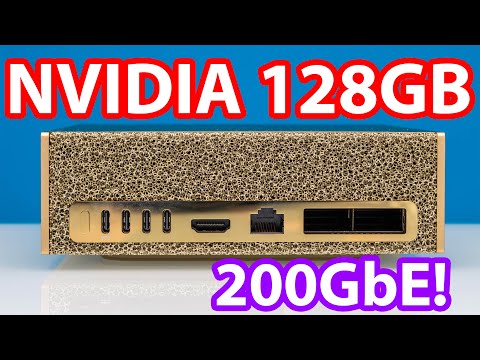 128GB with 200GbE NVIDIA DGX Spark is GREAT for Local AI