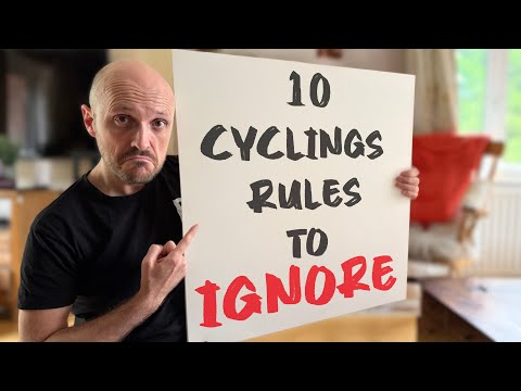 How many of these cycling rules do you ignore?