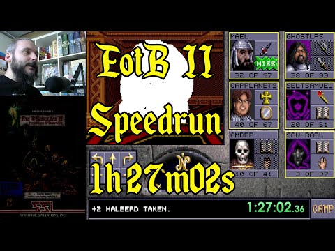 Eye of the Beholder 2 Speedrun 1:27:02 StreamVOD [15.07.2022]