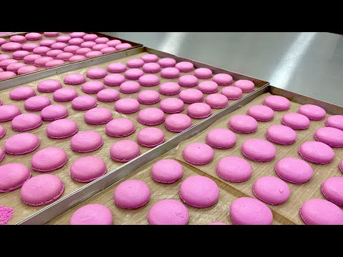 ПИРОЖНОЕ МАКАРОН! Готовлю в цеху на производстве