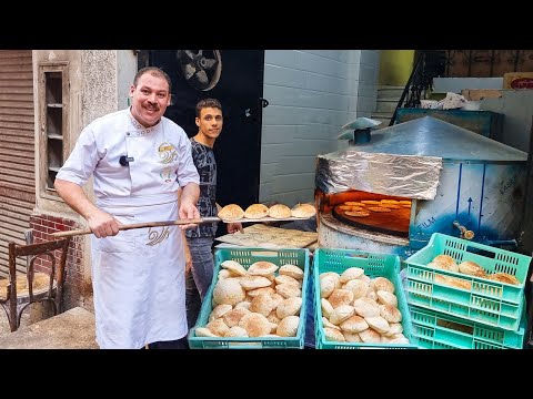 العيش الشامي❗بتاع سندوتشات الفول والطعمية طري جدآ ومش مكلف وناجح 100/ 100❗هاتشوفه ابدااااااااع 😂