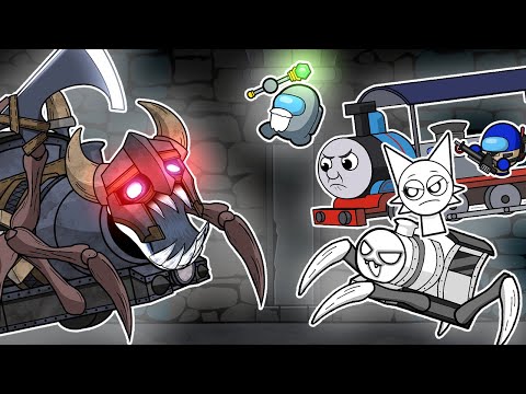 CHOO CHOO CHARLES vs SPRUNKI &amp; GHOSTBUSTERS EP.11 I Among Us Animation