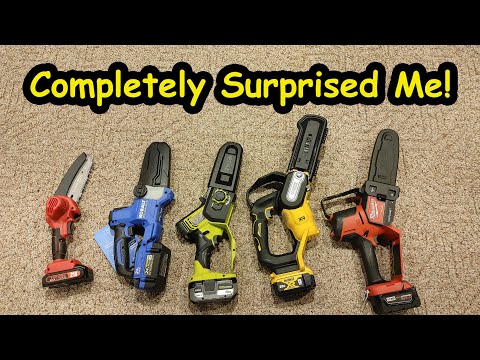 Best Mini Chainsaw Pruning Saw For The Money