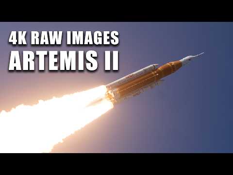 ARTEMIS-2 - 4K Cinematic Launch No Music / RAW IMAGES