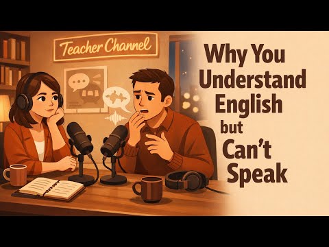 Why You Understand English but Can’t Speak