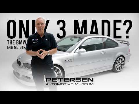 1 OF 3 UNICORN - THE 2001 BMW E46 M3 GTR STRASSENVERSION