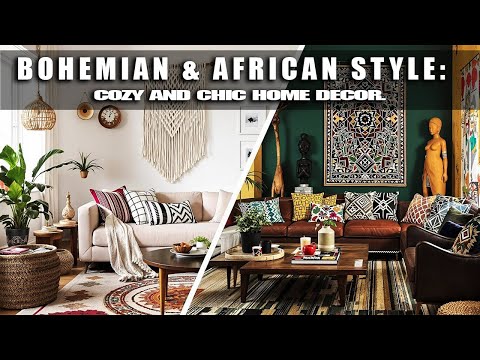 African Decor Living Room Ideas | Boho & Global Design Makeover!