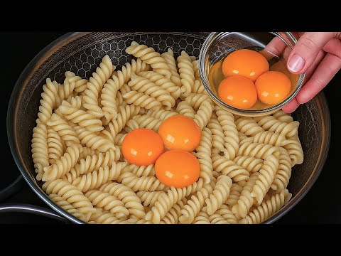 Just pour eggs over pasta – Grandma's secret is brilliant!