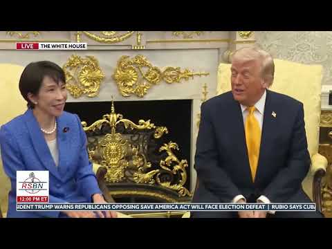 FULL EVENT: President Trumps Hosts a Bilateral Meeting with Japan's Prime Minister - 03/19/26
