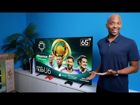 Hisense U6QF 144Hz Mini LED TV is Perfect for Movies AND Gaming! |