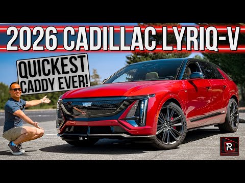 The 2026 Cadillac LYRIQ-V Is The Ultimate Electric SUV From Caddy’s Performance V-Series