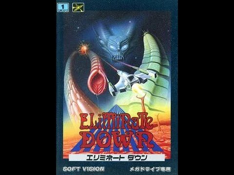 JOGATINAS FORA DO PADRÃO #629 ELIMINATE DOWN(MEGA DRIVE)