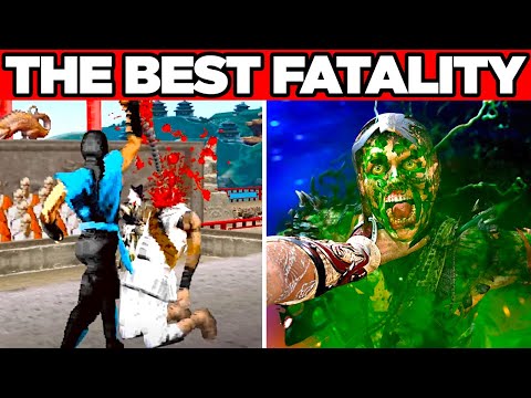 The BEST Fatality in EVERY Mortal Kombat Game