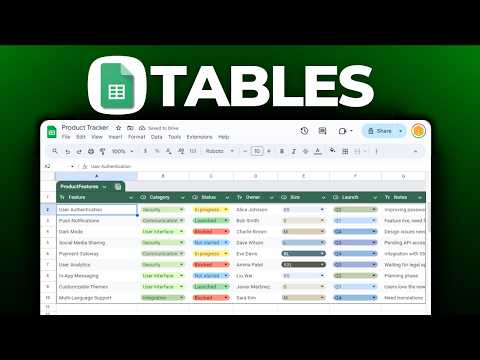 Is Google Sheets' New Structured Tables Feature Any Good?