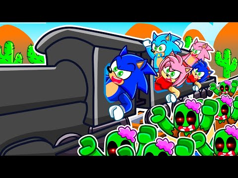Sonic Starts A Family In Roblox Dead Rails...