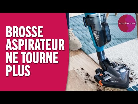 Pourquoi la brosse de mon aspirateur ne tourne pas ?