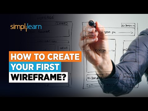 How To Create Your First Wireframe? | UI UX Design Tutorial For Beginners | Simplilearn