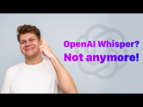 OpenAI Whisper?  No!  There Are Better Options