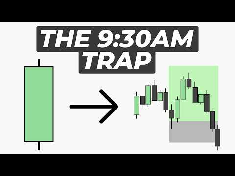 The Dark Side of the 9:30AM Candle (Most Traders NEVER Learn This)