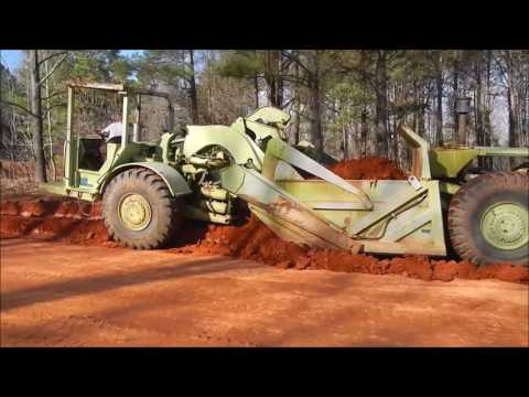 Some Terex TS-14 Scraper Action!
