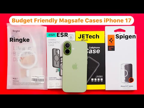 Best Clear Magsafe Cases for iPhone 17 (Sage) - RINGKE, SPIGEN, JETECH, ESR Review