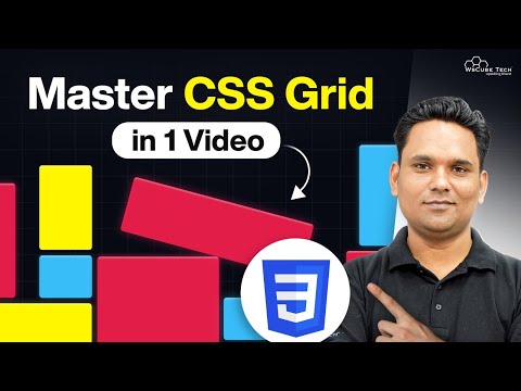 Learn CSS Grid in 90 minutes with Practical Project (All Doubts Clear)