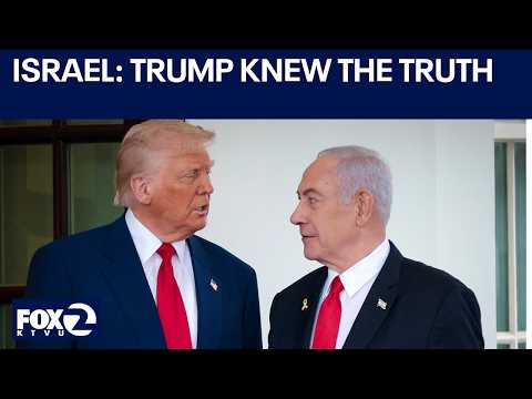 Netanyahu says he didn't drag US into war with Iran