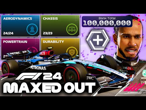 HOW QUICK IS A FULLY-MAXED OUT MERCEDES IN F1 24 CAREER MODE?