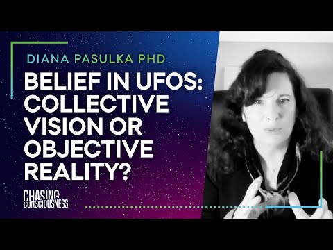 BELIEF IN UFOS: COLLECTIVE VISION OR OBJECTIVE REALITY - Diana Pasulka PHD #53
