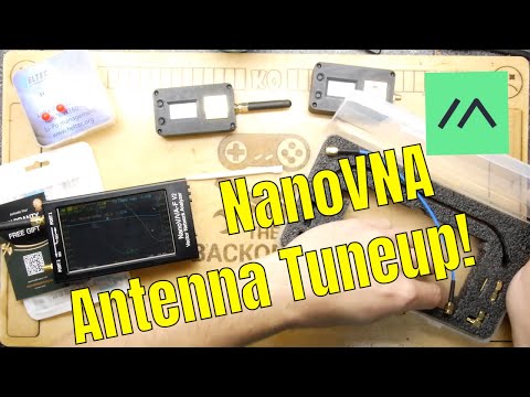 Meshtastic Antenna Tuning with a cheap VNA (Vector Network Analyser) NanoVNA V2