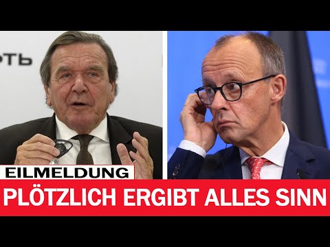 Schröder verlor die Beherrschung und enthüllte eine schockierende Wahrheit über Merz!