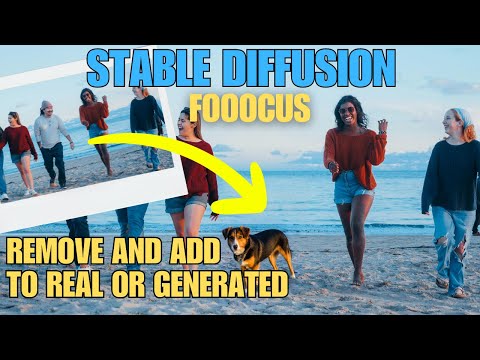 Stable Diffusion - Inpainting Real Photos - Add/Remove Objects - Fooocus